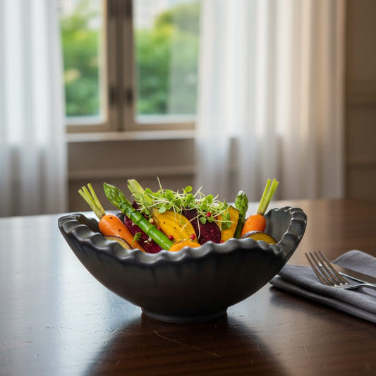 Midnight Ripple Bowl