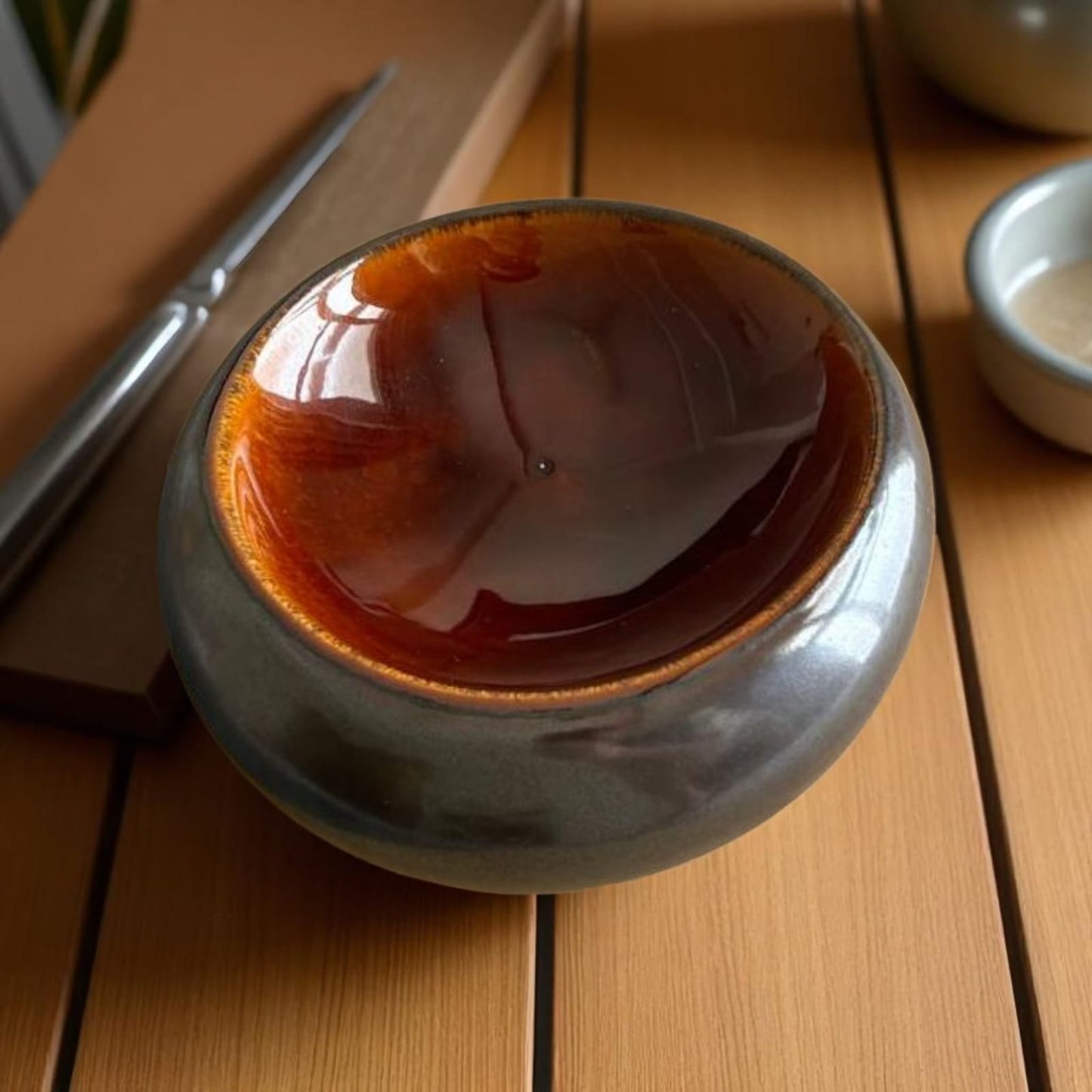 Earthen Elegance Serving Bowl