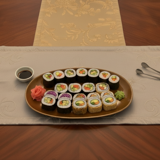 Golden Bloom Platter