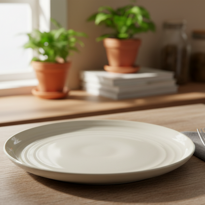 Ivory Whisper Plate
