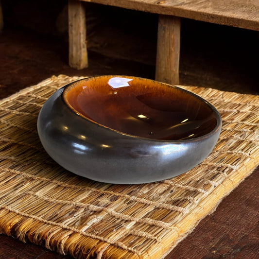 Earthen Elegance Serving Bowl